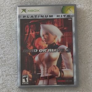 Great Condition: Original XBox Platinum Hits Dead Or Alive 3